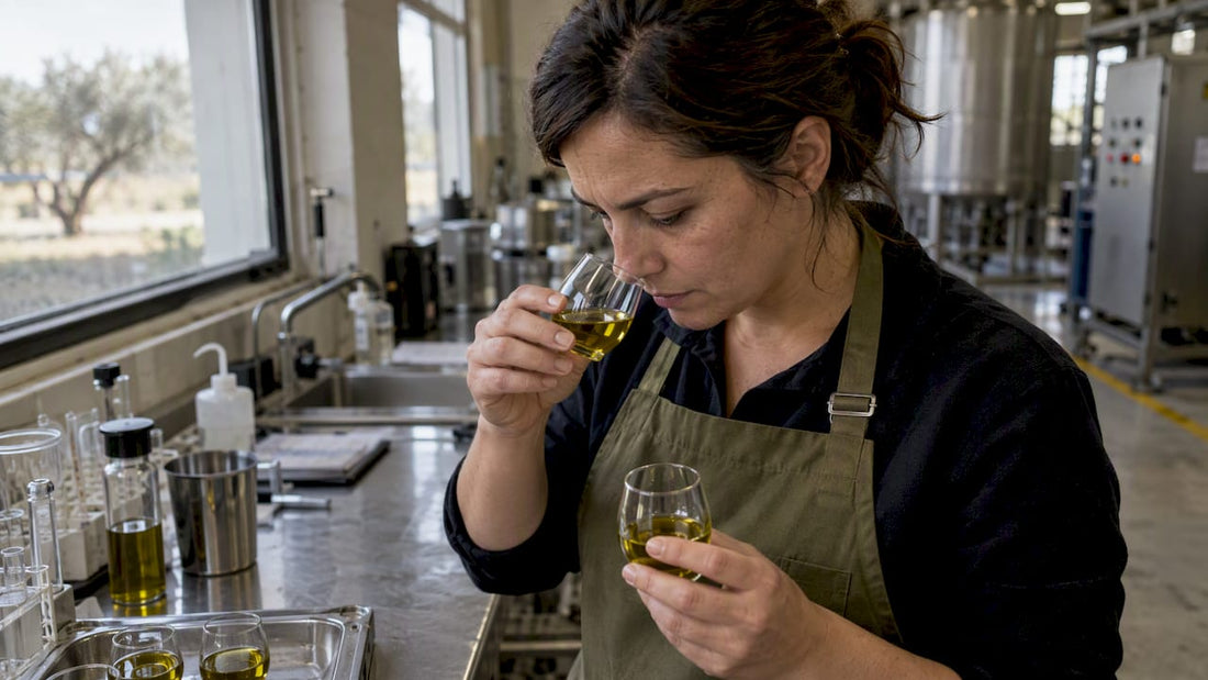 La técnica compara diferentes muestras de aceite de oliva