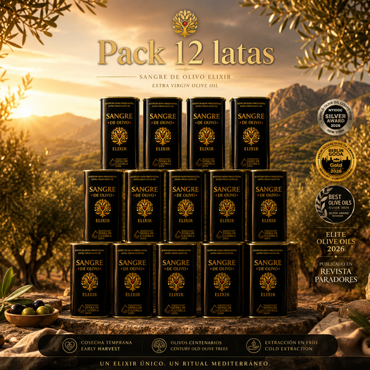 Aceite de Oliva Pack Empresa · 12 Latas · Corporate Gourmet Selection ·